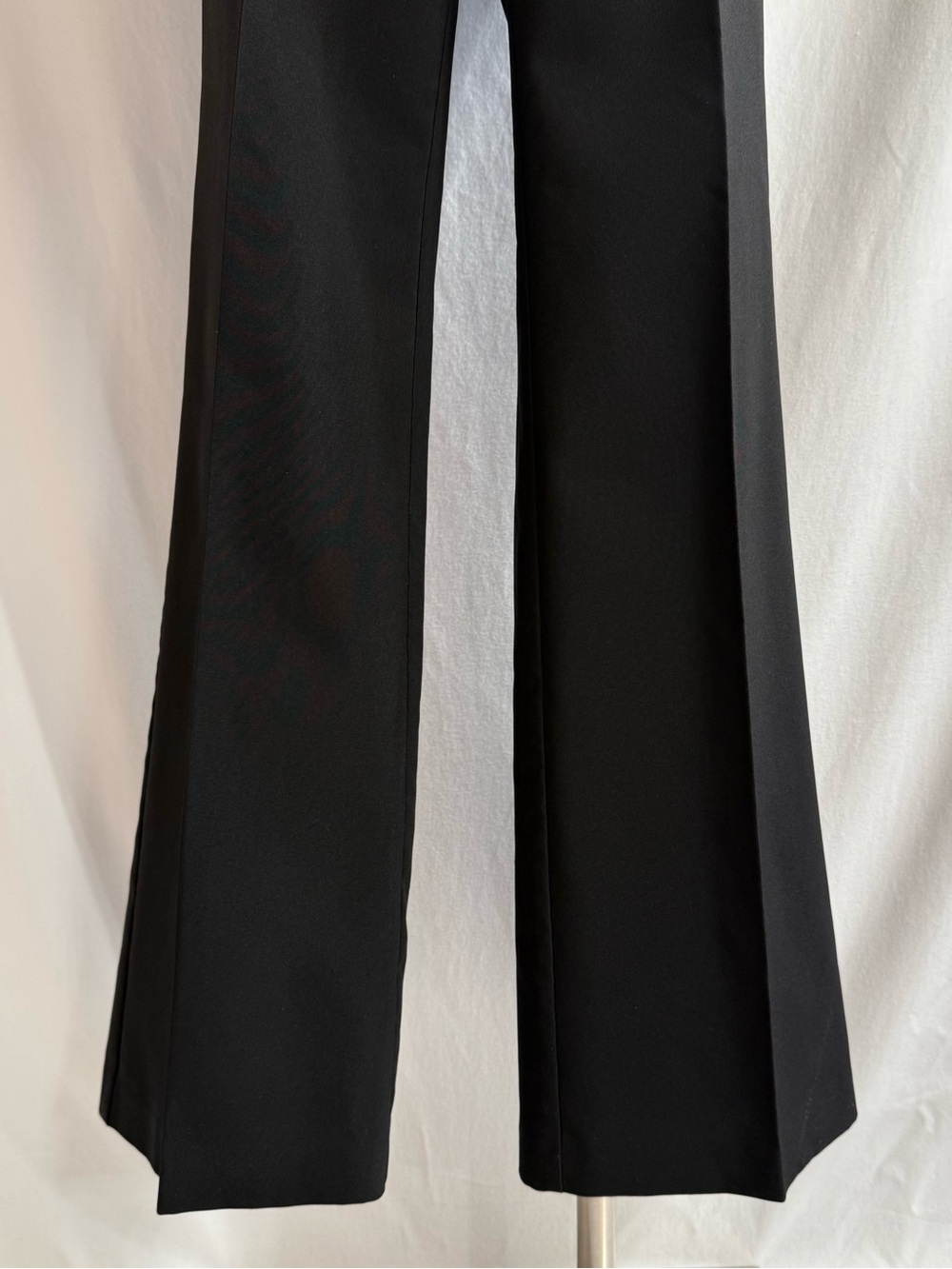 Y2K High Waist Black Belted Trousers - Picture 3 of 5